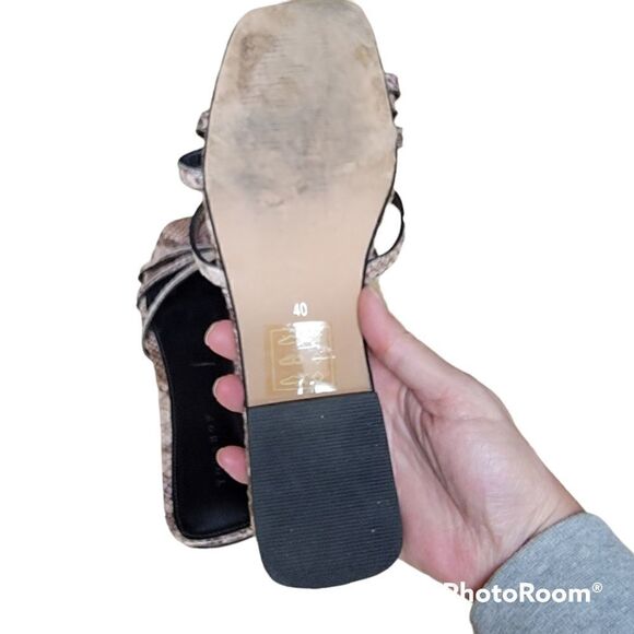 Topshop Hippie Square Slide Sandal. Size 40. - Picture 10 of 11